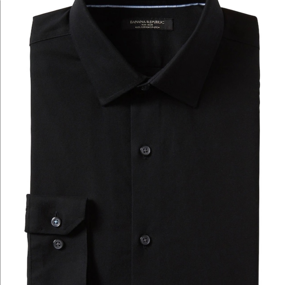 Banana republic no iron slim fit shirt in XL